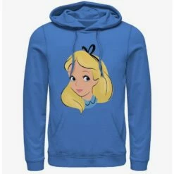 Deals 🧨 Disney Alice In Wonderland Big Face Hoodie ✨