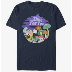 Budget ✨ Disney Alice In Wonderland Tea Time Filled T-Shirt ✔️
