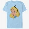 Best Pirce 🎁 Disney Alice In Wonderland Big Face T-Shirt ❤️