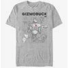 Cheapest 🌟 Disney Ducktales Gizomoduck Schematic T-Shirt ⌛