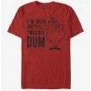 Best Pirce 🎉 Disney Alice In Wonderland I'm With Tweedle Dum T-Shirt ⌛
