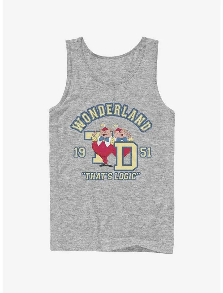 Best Sale ⭐ Disney Alice In Wonderland Tweedle Collegiate Tank ✨ 1 Best Sale ⭐ Disney Alice In Wonderland Tweedle Collegiate Tank ✨