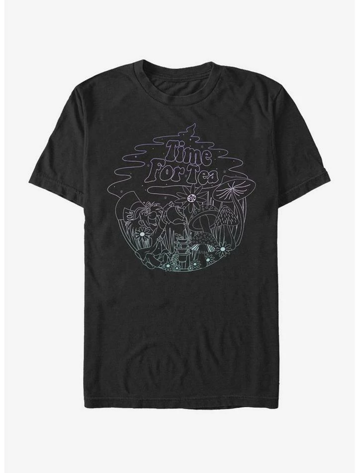 Top 10 🥰 Disney Alice In Wonderland Tea Time Line T-Shirt 😍 1 Top 10 🥰 Disney Alice In Wonderland Tea Time Line T-Shirt 😍