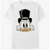 New 😀 Disney Ducktales Scrooge Big Face T-Shirt ❤️