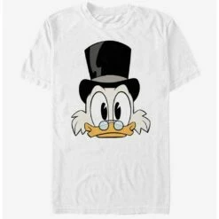 New 😀 Disney Ducktales Scrooge Big Face T-Shirt ❤️