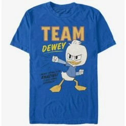 Flash Sale ❤️ Disney Ducktales Team Dewey T-Shirt 🧨