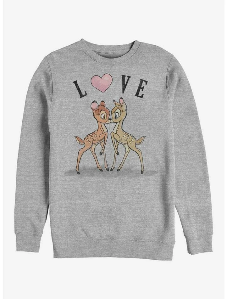 Top 10 ⌛ Disney Bambi Love Crew Sweatshirt ✔️ 1 Top 10 ⌛ Disney Bambi Love Crew Sweatshirt ✔️