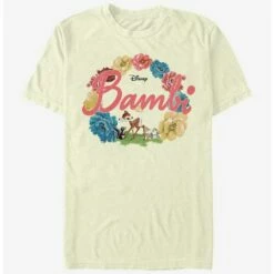 Outlet ⭐ Disney Bambi Flowers T-Shirt 🧨