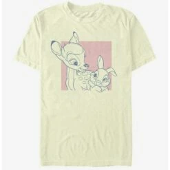 Outlet 👍 Disney Bambi Thumper Square T-Shirt 🥰