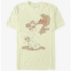 Outlet 🥰 Disney The Aristocats Raining Petals T-Shirt ✔️