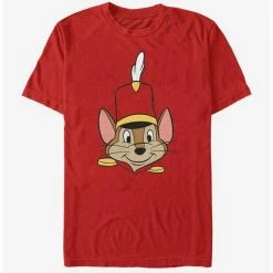 Promo ✔️ Disney Dumbo Timothy Big Face T-Shirt 🥰