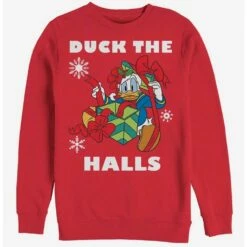 Best Sale ✔️ Disney Donald Duck Holiday Duck Crew Sweatshirt 💯