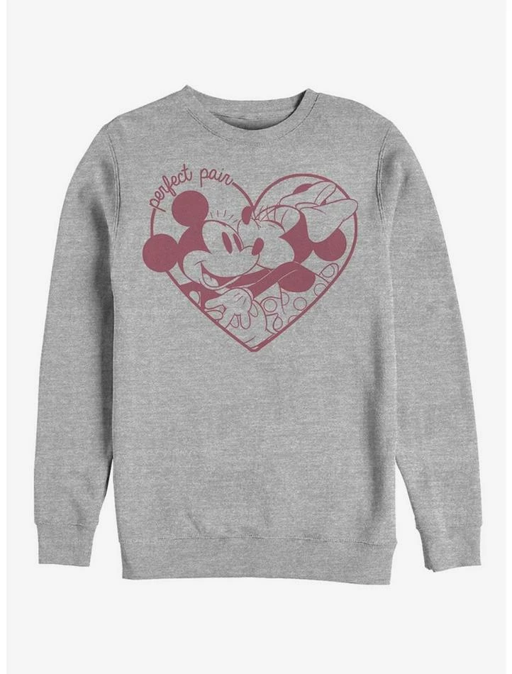 New 🥰 Disney Mickey Mouse Perfect Pair Crew Sweatshirt 💯 1 New 🥰 Disney Mickey Mouse Perfect Pair Crew Sweatshirt 💯