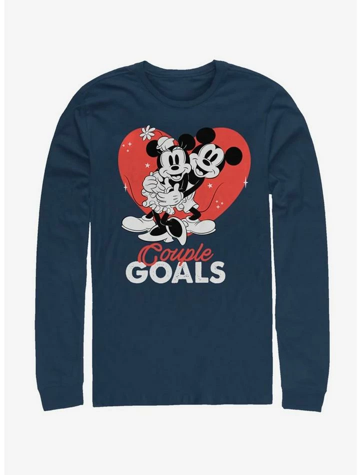 Deals β€οΈ Disney Mickey Mouse Couple Goals Long-Sleeve T-Shirt π₯ 1 Deals β€οΈ Disney Mickey Mouse Couple Goals Long-Sleeve T-Shirt π₯