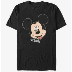 Flash Sale 🔥 Disney Mickey Mouse Mickey Big Face T-Shirt ⭐