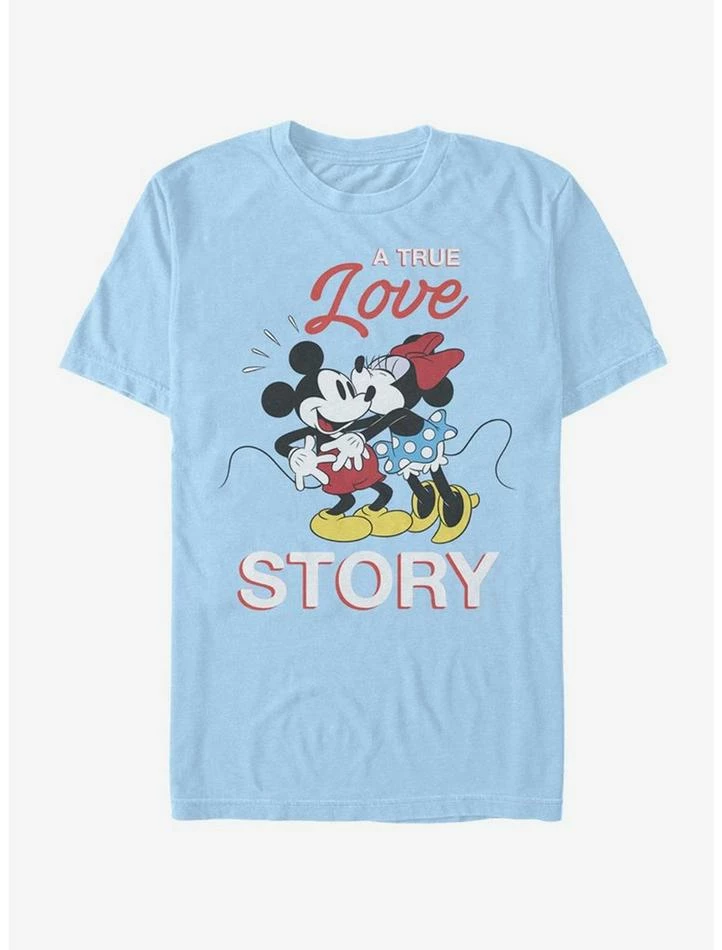 Best deal ❤️ Disney Mickey Mouse True Love Story T-Shirt ✔️ 1 Best deal ❤️ Disney Mickey Mouse True Love Story T-Shirt ✔️
