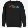 Best Sale ✔️ Disney Classic Multicolor Logo Disney Crew Sweatshirt 👍
