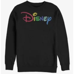 Best Sale ✔️ Disney Classic Multicolor Logo Disney Crew Sweatshirt 👍