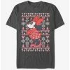 Cheapest 🔥 Disney Minnie Mouse Holiday Winter Sweater T-Shirt ⭐