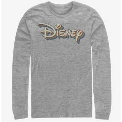 Budget ❤️ Disney Classic Disney Retro Rainbow Logo Long-Sleeve T-Shirt ✨