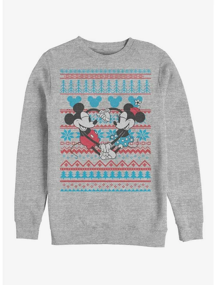 Budget π Disney Mickey Mouse Holiday Mickey & Minnie Sweater Crew Sweatshirt π 1 Budget π Disney Mickey Mouse Holiday Mickey & Minnie Sweater Crew Sweatshirt π
