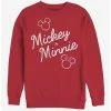 Flash Sale ⌛ Disney Mickey Mouse Signed Together Crew Sweatshirt 🧨