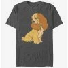 New 🔥 Disney Lady And The Tramp Lady Vintage T-Shirt 💯