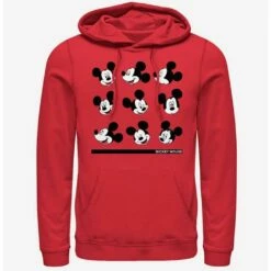 New ⭐ Disney Mickey Mouse Mickey Expressions Hoodie 😀
