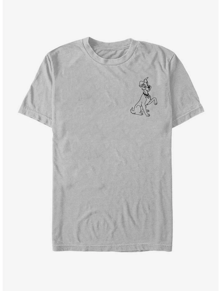Buy π Disney Lady And The Tramp Tramp Vintage Line T-Shirt β€οΈ 1 Buy π Disney Lady And The Tramp Tramp Vintage Line T-Shirt β€οΈ