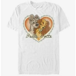 Flash Sale ✔️ Disney Lady And The Tramp Vintage Bella Notte T-Shirt 🥰