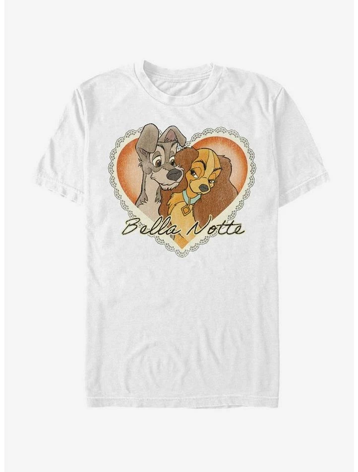 Flash Sale βοΈ Disney Lady And The Tramp Vintage Bella Notte T-Shirt π₯° 1 Flash Sale βοΈ Disney Lady And The Tramp Vintage Bella Notte T-Shirt π₯°