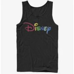 Cheapest ⭐ Disney Classic Multicolor Logo Disney Tank ⌛