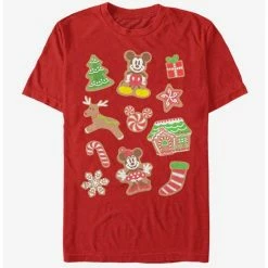Brand new ❤️ Disney Mickey Mouse Holiday Gingerbread Mouse Holidays T-Shirt 😉
