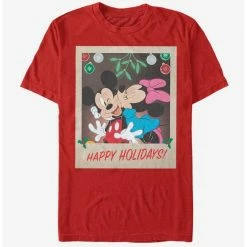 Buy ⭐ Disney Mickey Mouse Holiday Polaroid T-Shirt 🤩