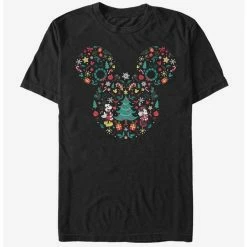 Cheap 😉 Disney Mickey Mouse Holiday Icon Ear Fill T-Shirt 😉