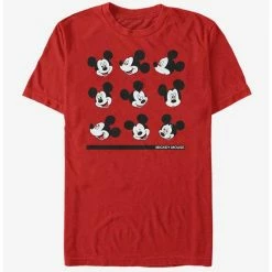 Brand new ✔️ Disney Mickey Mouse Mickey Expressions T-Shirt ✔️