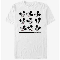 Brand new ✔️ Disney Mickey Mouse Mickey Expressions T-Shirt ✔️ -Dressup Outfits Shop 14155957 hi