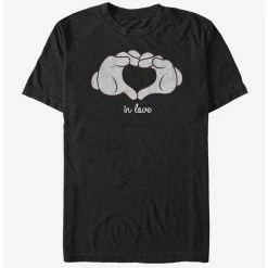 Best deal 😍 Disney Mickey Mouse Glove Heart T-Shirt 👍