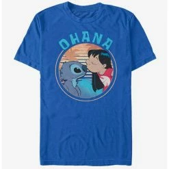 New ✨ Disney Lilo & Stitch Ohana Frame T-Shirt 🔥 -Dressup Outfits Shop 14156033 hi