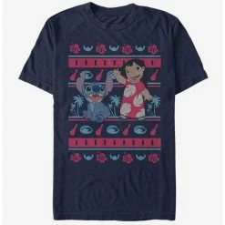Best Pirce 😉 Disney Lilo & Stitch Holiday Lilo Hawaiian Pattern T-Shirt 😍