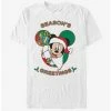 Budget ❤️ Disney Mickey Mouse Holiday Mickey's Greeting T-Shirt 💯
