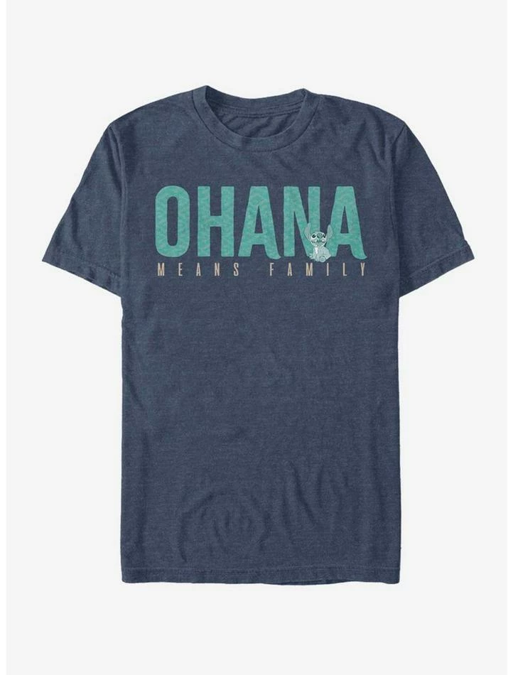 Buy ✨ Disney Lilo & Stitch Ohana Bold T-Shirt ✔️ 1 Buy ✨ Disney Lilo & Stitch Ohana Bold T-Shirt ✔️