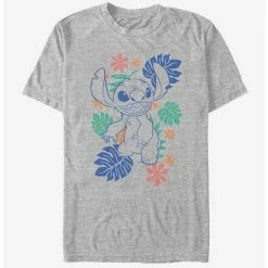 Cheapest 😉 Disney Lilo & Stitch Retro Tropical Tonal Stitch T-Shirt 👏