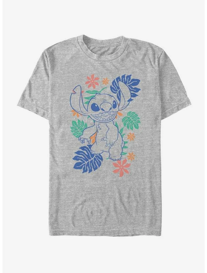 Cheapest 😉 Disney Lilo & Stitch Retro Tropical Tonal Stitch T-Shirt 👏 1 Cheapest 😉 Disney Lilo & Stitch Retro Tropical Tonal Stitch T-Shirt 👏