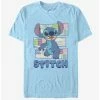 Cheapest ✨ Disney Lilo & Stitch Stitch Character 🤩 Shirt With Pattern T-Shirt 👏