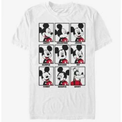 Budget 🤩 Disney Mickey Mouse Mickey Mood T-Shirt 🌟