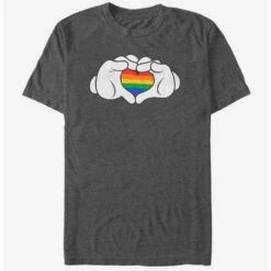 Brand new ⌛ Disney Mickey Mouse Rainbow Love T-Shirt 🎁