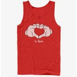 Top 10 ❤️ Disney Mickey Mouse Glove Heart Tank 😍
