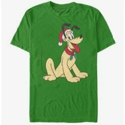Hot Sale 🌟 Disney Pluto Holiday Hat T-Shirt ❤️