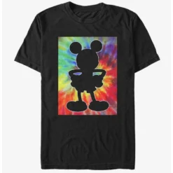 Best Sale ✨ Disney Mickey Mouse Tie-Dye Background Mickey T-Shirt 🤩